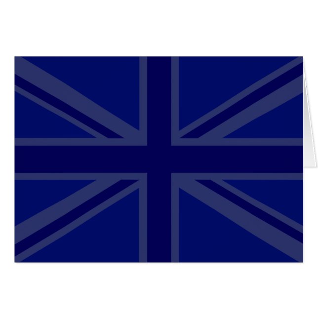 NAvy Blue Union Jack Decor (Voorkant Horizontaal)