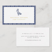 Navy Blue Visitekaartje (Voorkant / Achterkant)