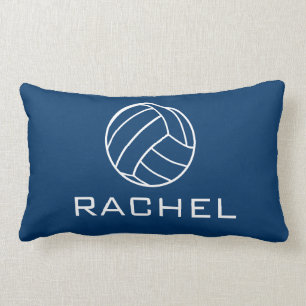 Navy Blue Volleyball Pillow Kussen