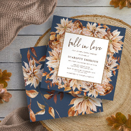 Navy Blue Vrijgezellenfeest Kaart