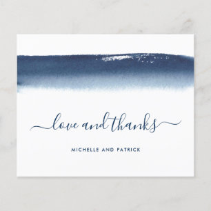 Navy Blue Waterverf Budget Weddenschap Hartelijk d