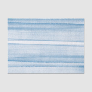 Navy Blue Waterverf Ombre Tissue Paper Tissuepapier
