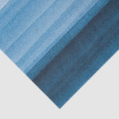 Navy Blue Waterverf Ombre Tissue Paper Tissuepapier (Detail)