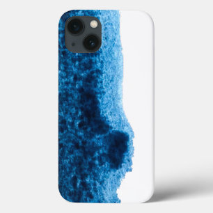 Navy Blue waterverf swish Case-Mate iPhone Case