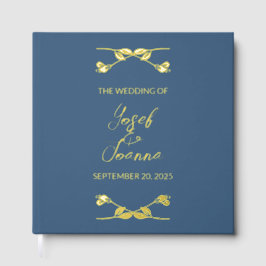 Navy Blue Wedding Gastenboek