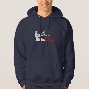 Navy Blue Whale Scout Hoodie