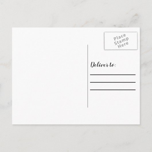 Navy Blue White 3 Aankondiging Afstuderen foto's (Achterkant)