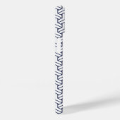  Navy Blue White Japan Bishamon Pattern Case-Mate iPhone Case (Achterkant / Rechts)