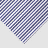 Navy Blue & White Stripes Tissuepapier (Detail)