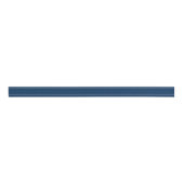 Navy Blue White Trim Preppy Sports School Timeless Grosgrain Lint (Voorkant)