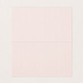 NAVY BLUSH FLORAL WATERVERF WEDDING PLACE CARDS KAART (Binnenkant ongevouwen)