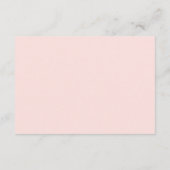 Navy Blush Gift Registry of Wishing Well Card #NBC Informatiekaartje (Achterkant)