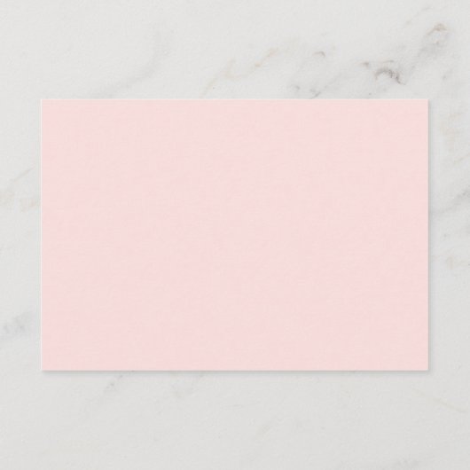 Navy Blush Gift Registry of Wishing Well Card #NBC Informatiekaartje (Achterkant)