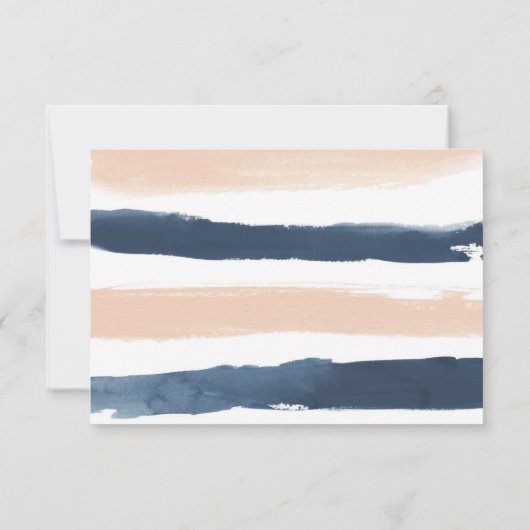 Navy Blush Gold Advies voor mama om kaarten te zij (Achterkant)