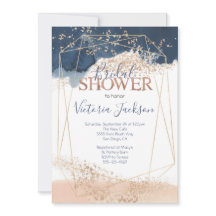 Navy Blush Gold Vrijgezellenfeest