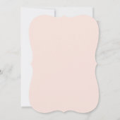 Navy Blush Princess Tiara Verjaardag Kaart (Achterkant)