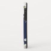 Navy Blush Roze Blauw Bloemen Gepersonaliseerd Case-Mate iPhone Case (Achterkant/links)