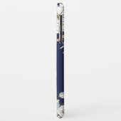 Navy Blush Roze Blauw Bloemen Gepersonaliseerd Case-Mate iPhone Case (Achterkant/links)