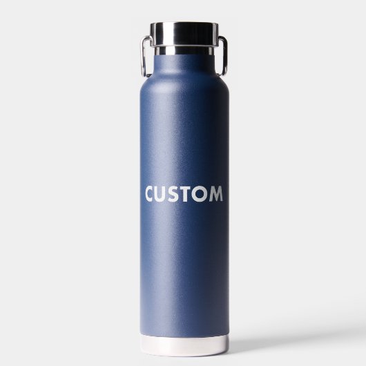 NAVY BLUWE Custom Thermische Bekermok Blank 22oz - Waterfles (Voorkant)