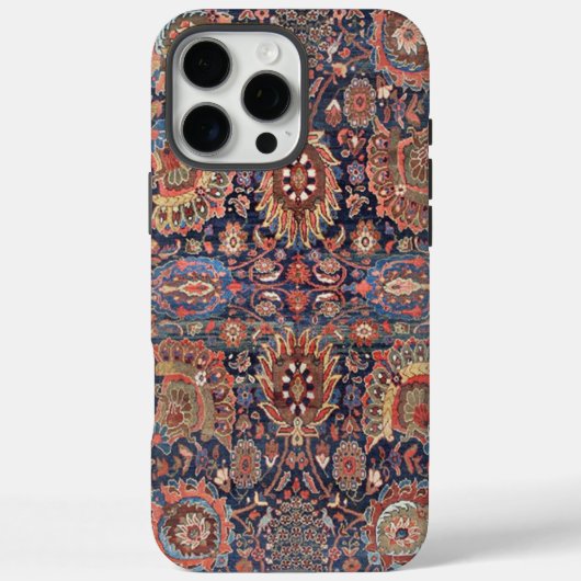 Navy Bohemian Gypsy Style Phone Case - HAMbWG (Achterkant)
