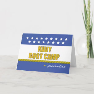 Navy Boot Camp Afstuderen Kaart