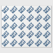 NAVY BRAT CADEAUPAPIER (Vlak)