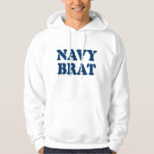 NAVY BRAT HOODIE (Voorkant)