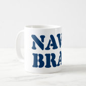 NAVY BRAT KOFFIEMOK (Voorkant links)