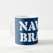 NAVY BRAT KOFFIEMOK (Voorkant links)