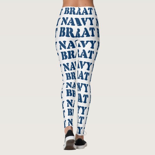 NAVY BRAT LEGGINGS (Achterkant)