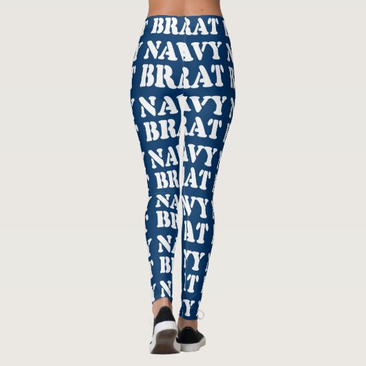 NAVY BRAT LEGGINGS (Achterkant)