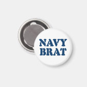NAVY BRAT MAGNEET (Voorkant / Achterkant)