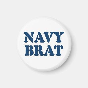 NAVY BRAT MAGNEET