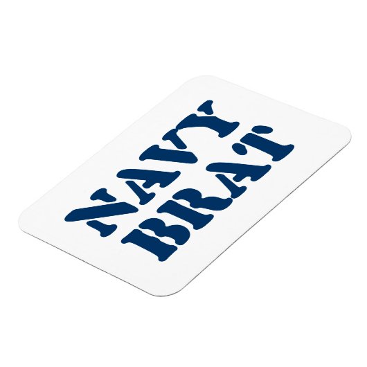 NAVY BRAT MAGNEET (Linkerzijde)