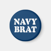NAVY BRAT MAGNEET (Voorkant)