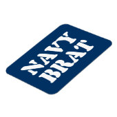 NAVY BRAT MAGNEET (Linkerzijde)
