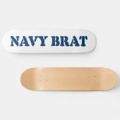 NAVY BRAT PERSOONLIJK SKATEBOARD (Horizontaal)