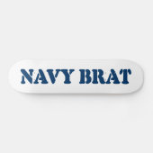 NAVY BRAT PERSOONLIJK SKATEBOARD (Horizontaal)