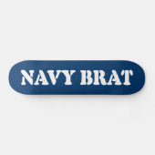 NAVY BRAT PERSOONLIJK SKATEBOARD (Horizontaal)