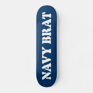 NAVY BRAT PERSOONLIJK SKATEBOARD