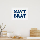 NAVY BRAT POSTER (Keuken)