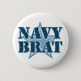 Navy Brat Ronde Button 5,7 Cm