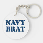 NAVY BRAT SLEUTELHANGER (Achterkant)