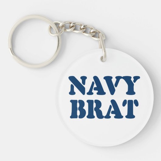 NAVY BRAT SLEUTELHANGER (Voorkant)