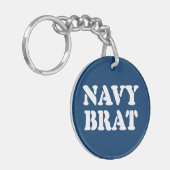 NAVY BRAT SLEUTELHANGER (Voorkant Links)