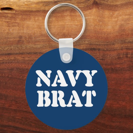 NAVY BRAT SLEUTELHANGER (Voorkant)