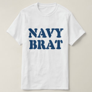 NAVY BRAT T-SHIRT