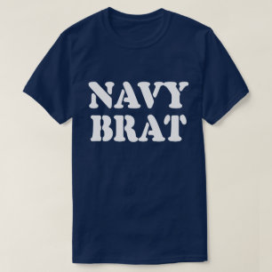 NAVY BRAT T-SHIRT