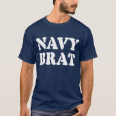 NAVY BRAT T-SHIRT (Voorkant)