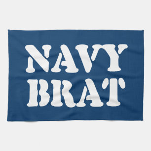 NAVY BRAT THEEDOEK